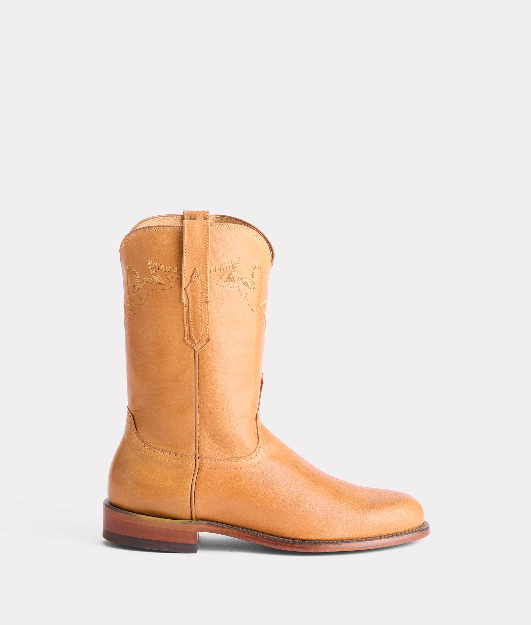 Honey Sunset Roper Cowboy Boots for Women - Western Style Leather Boots with Comfortable Fit | Perfect for Country Dancing, Rodeo Events, and Casual Wear