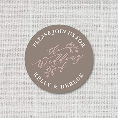 Custom Wedding Stickers - 
