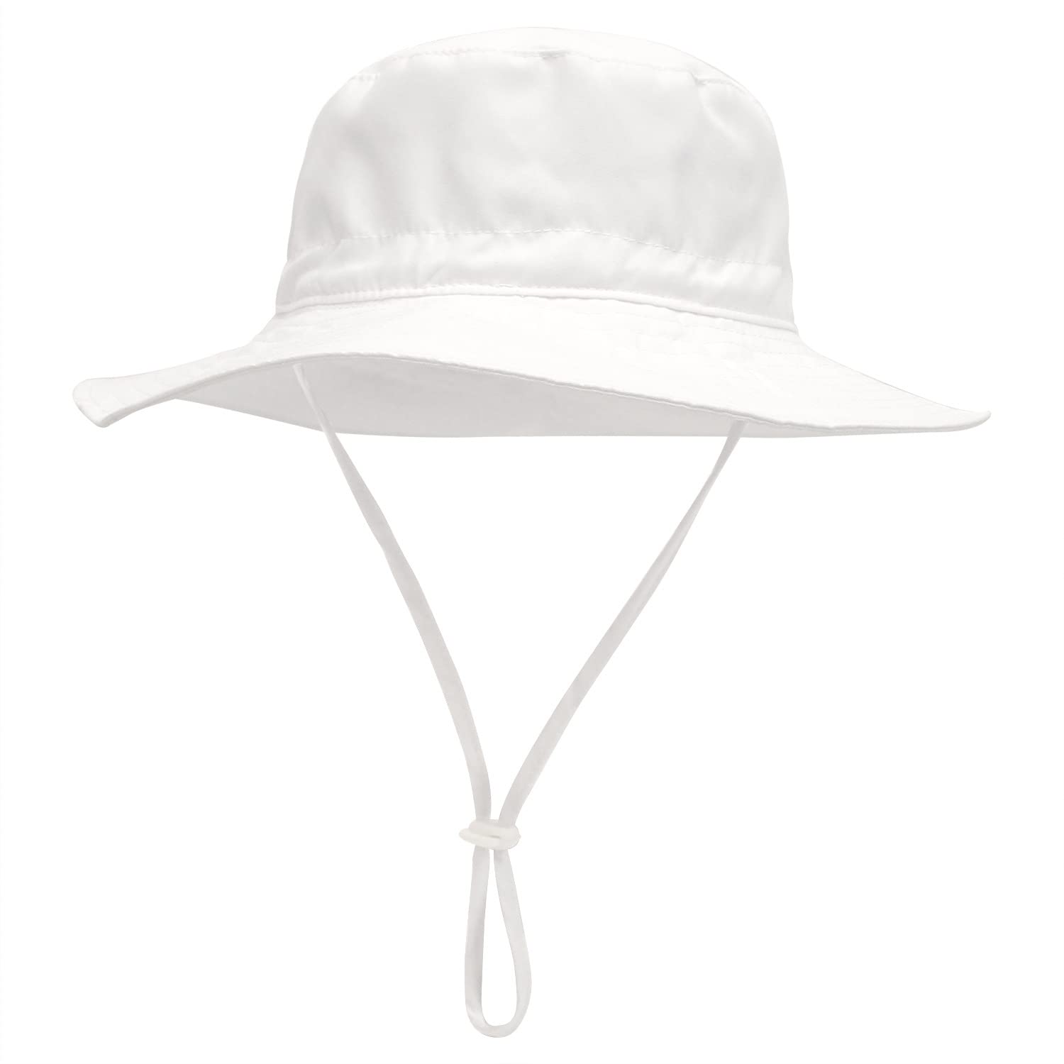 UPF 50+ Baby Sun Hat with Adjustable Wide Brim - Toddler Beach & Swim Hat for Boys Girls - Summer Bucket Hat for Infants - Perfect for Outdoor Play, Pool Days & Beach Vacations