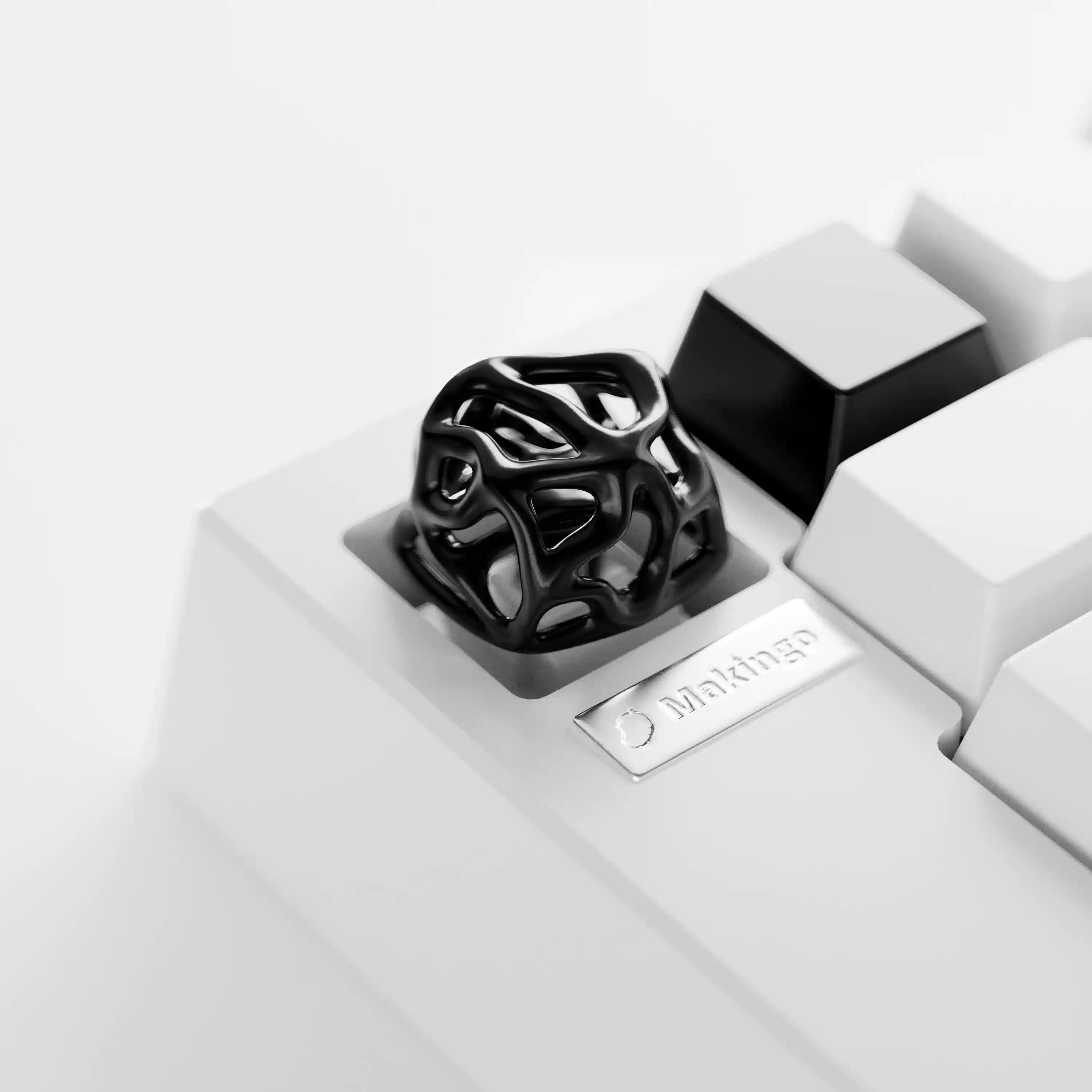 Custom Hollow Out Metal Keycaps - Personalized Aluminum Alloy Keycap for Mechanical Keyboards - Unique Esc Key Replacement for Gaming & Typing Enthusiasts