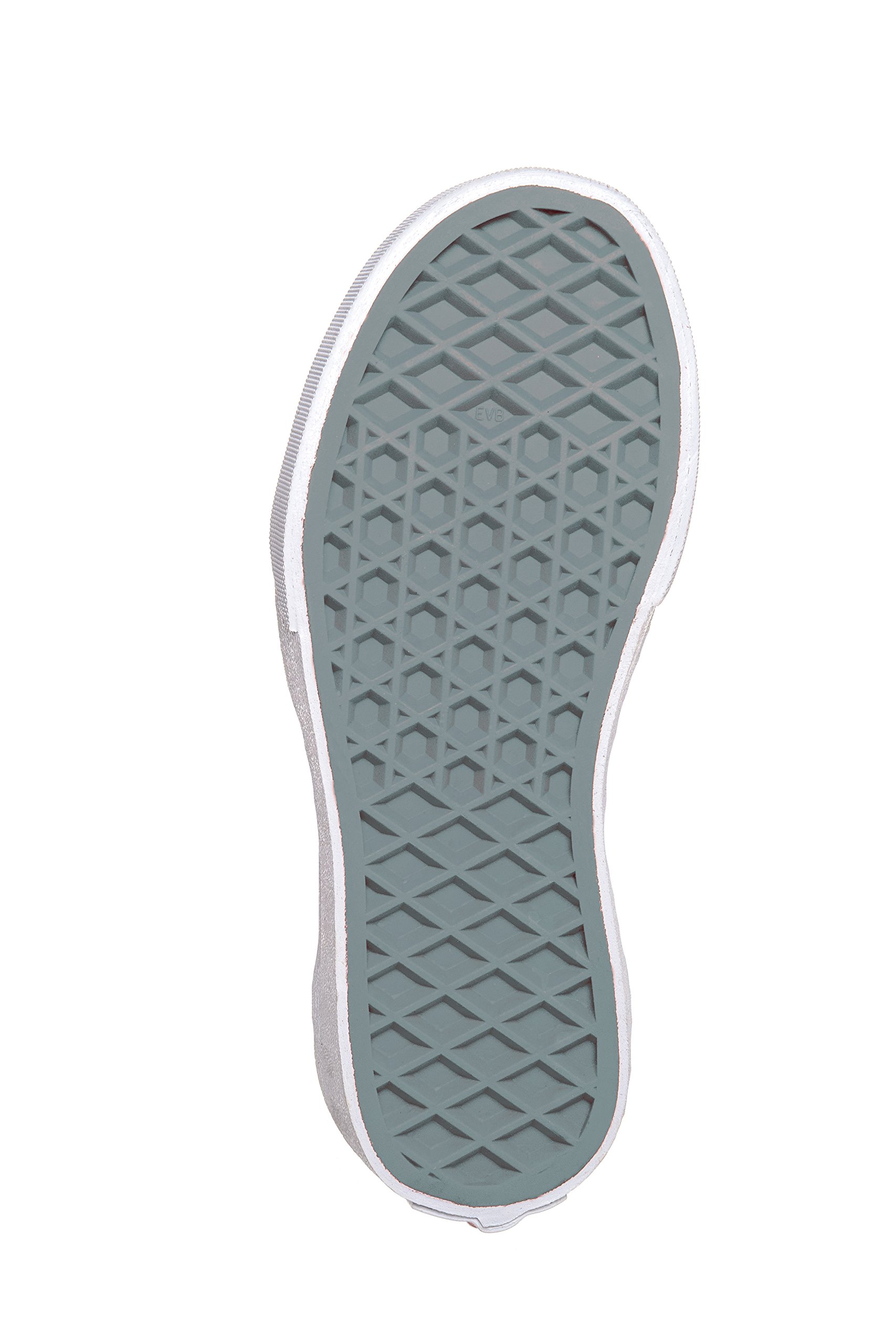 Vans Classic Slip-On Kids Shoes - Silver Shimmer (Size 10.5 M US Little Kid) | Comfortable Slip-On Sneakers for Boys & Girls | Perfect for School, Playground & Casual Wear