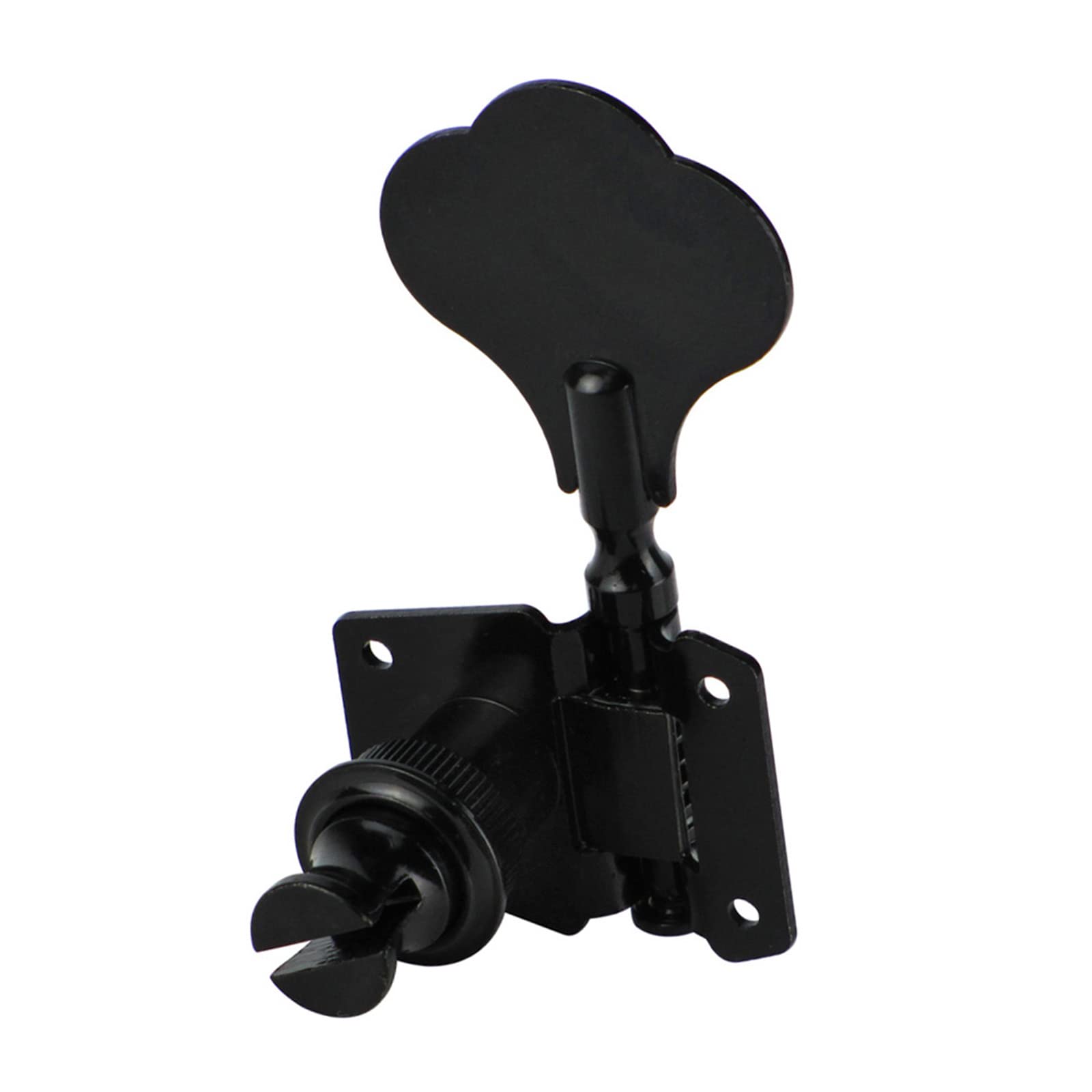 Premium 4-String Bass Guitar Tuning Pegs - Replacement Machine Heads for Electric & Jazz Bass (Right/Left Hand) - Perfect for DIY Repairs, Upgrades & Smooth Tuning Stability
