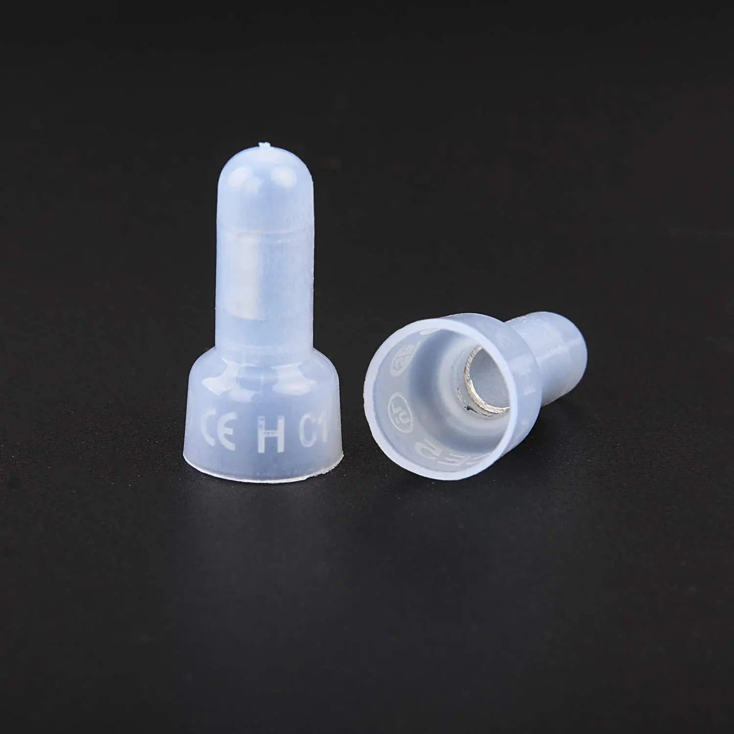 300Pcs Nylon Closed End Crimp Terminals - Waterproof Electrical Connectors for Automotive, Marine & DIY Wiring Projects