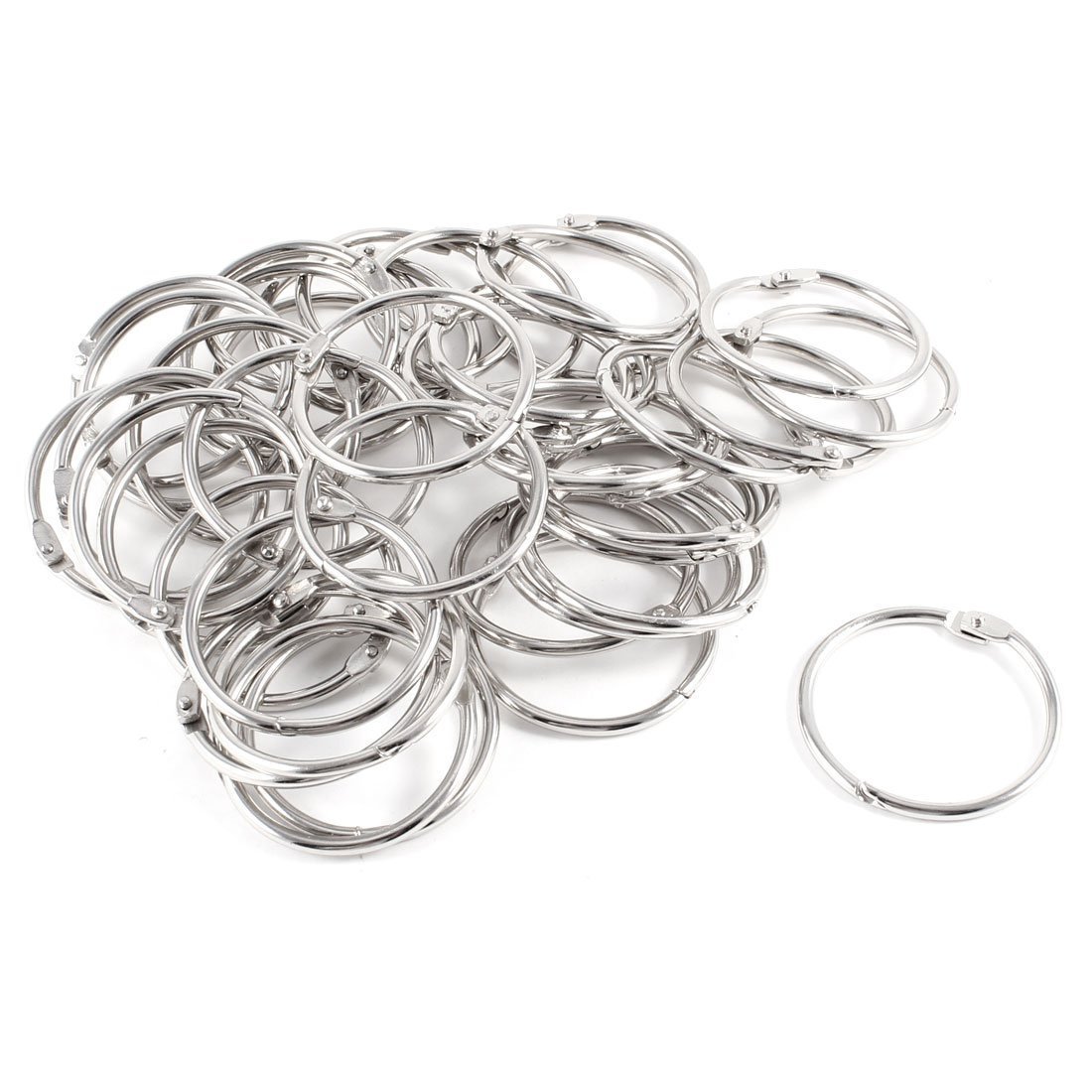 Copapa 1-inch Metal Binder Rings for Office & School Use
