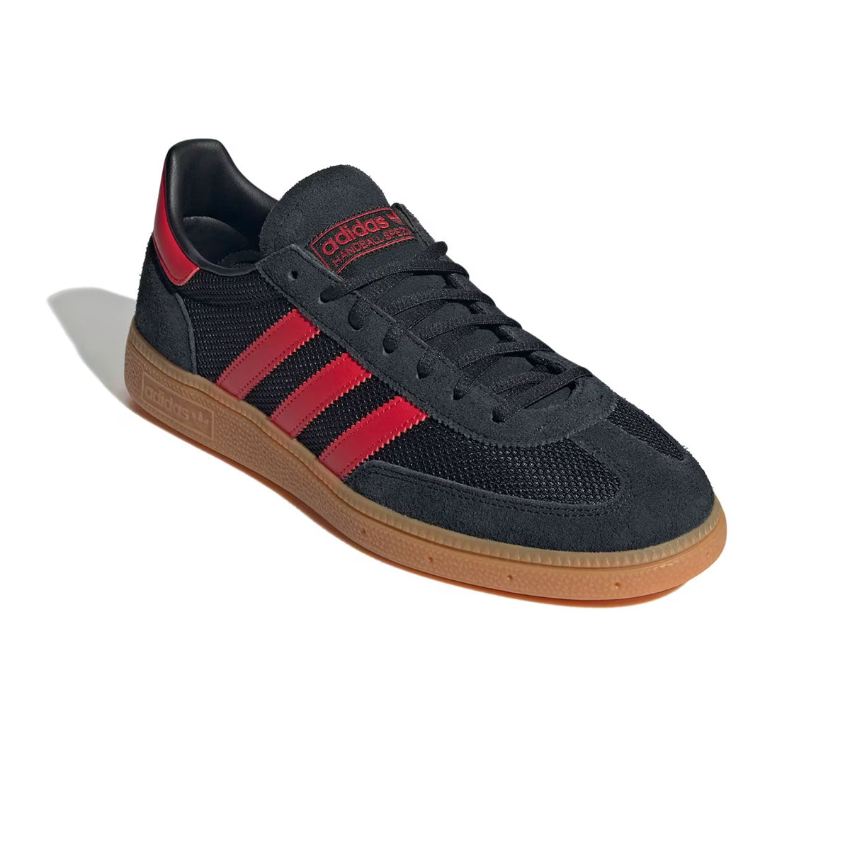 Adidas Handball Spezial 'Core Black Better Scarlet' - Classic Indoor & Outdoor Sports Shoes for Handball, Training, and Casual Wear