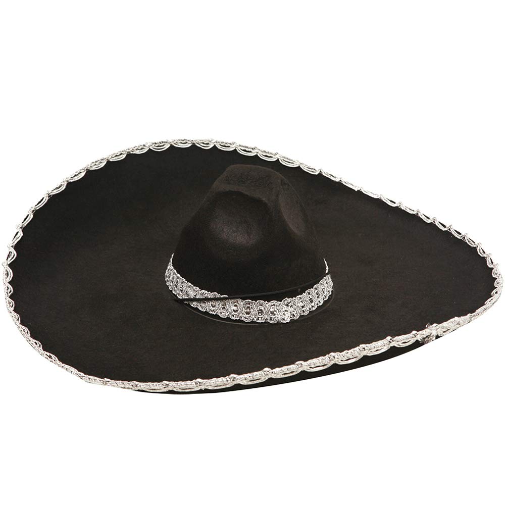 Authentic Mexican Sombrero Hat for Adults & Kids - Colorful Fiesta Party Costume Accessory - Perfect for Cinco de Mayo, Halloween, and Themed Parties