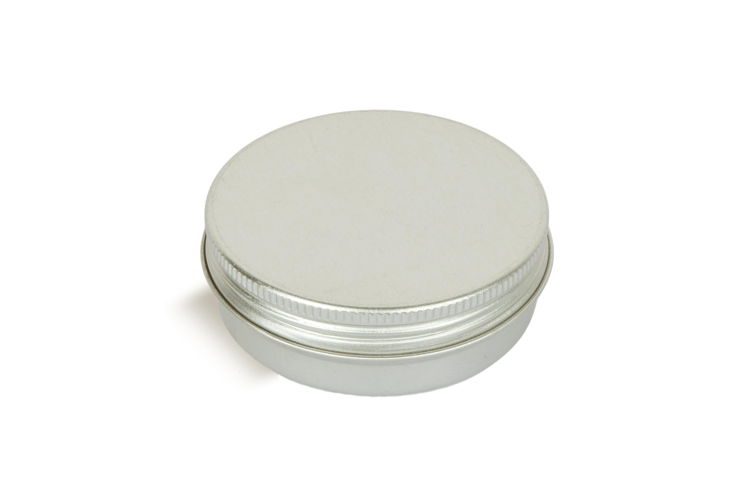 Kalart Creations 50ml Aluminum Cosmetic Cream Jars with Threaded Lid & EPE Liner - Pack of 5 | Reusable Storage Containers for Creams, Balms, Scrubs, Waxes | Perfect for DIY Skincare, Travel & Salon Use
