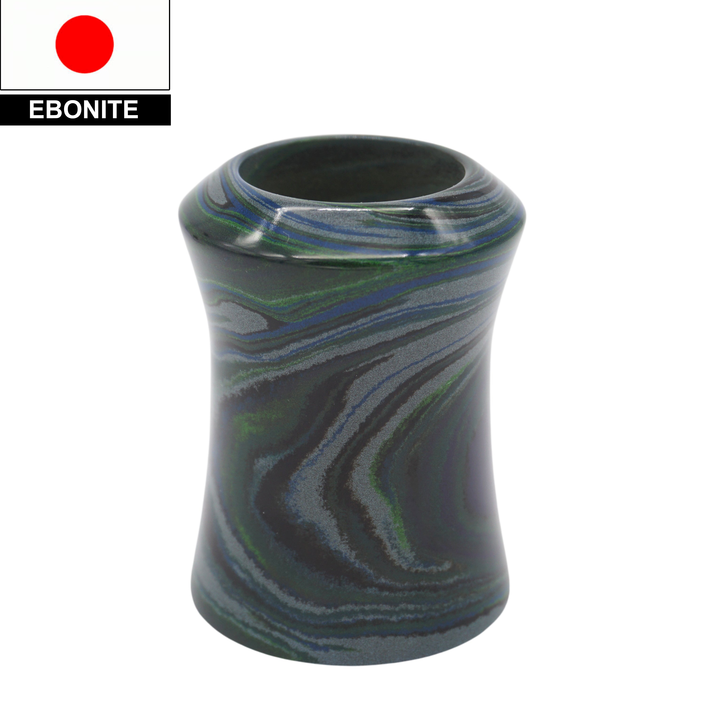 Premium Joker Ebonite Handmade Shaving Brush Handle - Fits 24mm & 26mm Knots - Perfect for Wet Shaving & Barber Shop Grooming