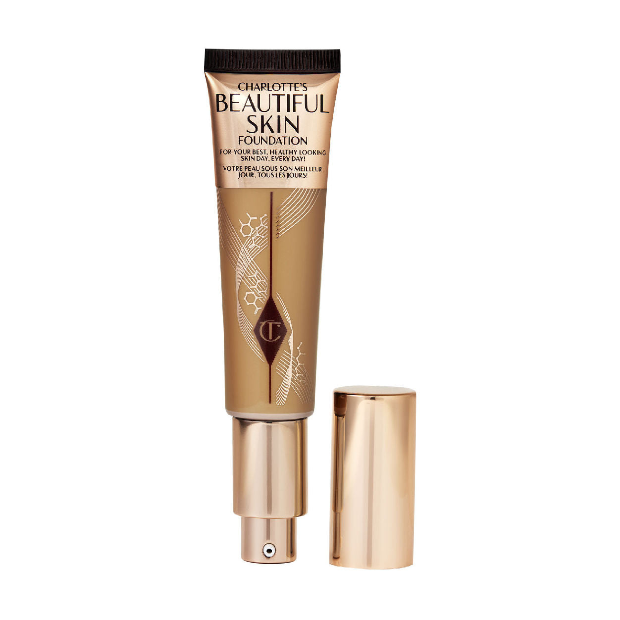 Charlotte's Beautiful Skin Foundation - Flawless Full Coverage Liquid Makeup for All Skin Types | Perfect for Daily Wear, Special Occasions & Photography