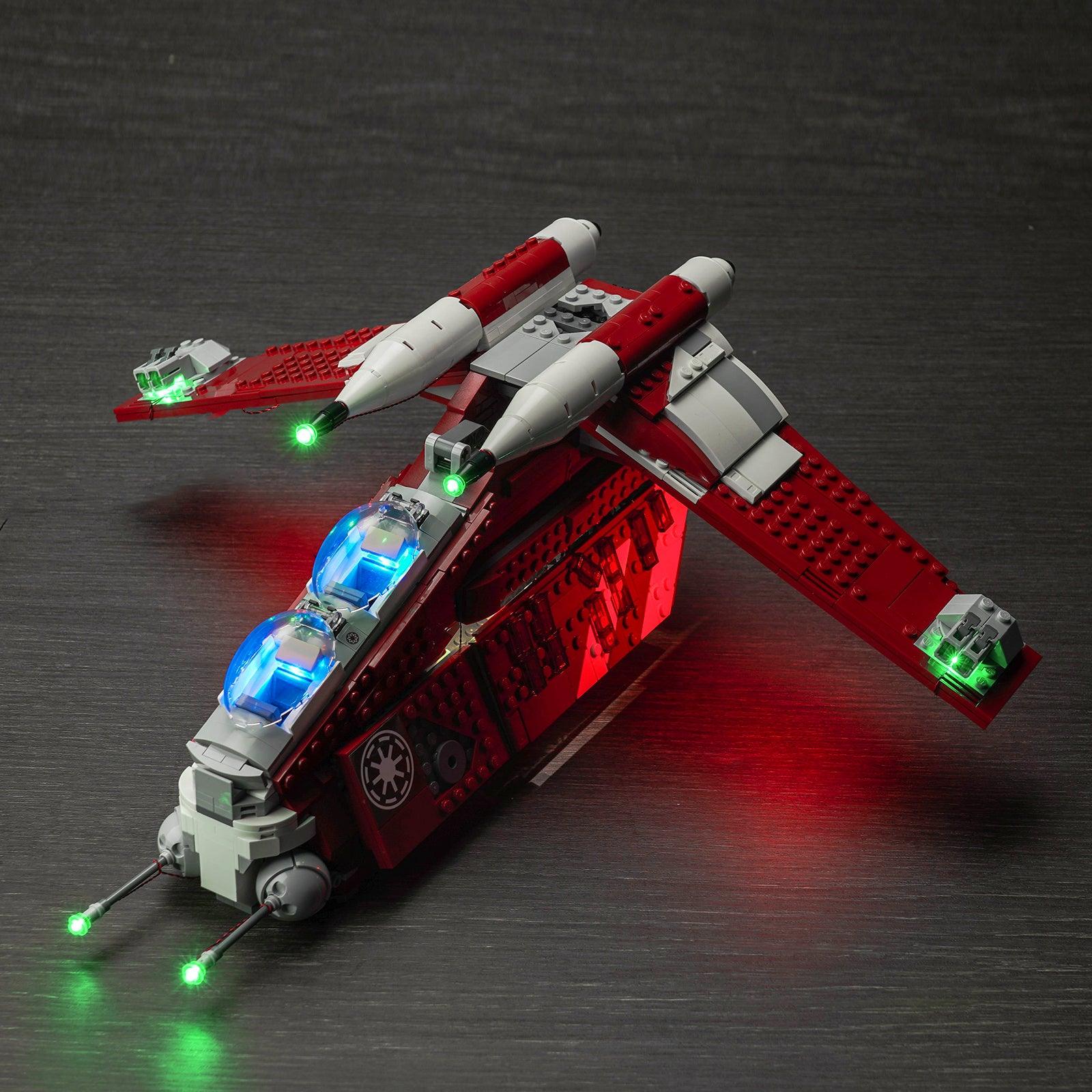 Best Light Kit for LEGO Star Wars New Coruscant Guard Gunship 75354 - DIY Lighting Set for LEGO Models - Perfect for Display & Nighttime Play