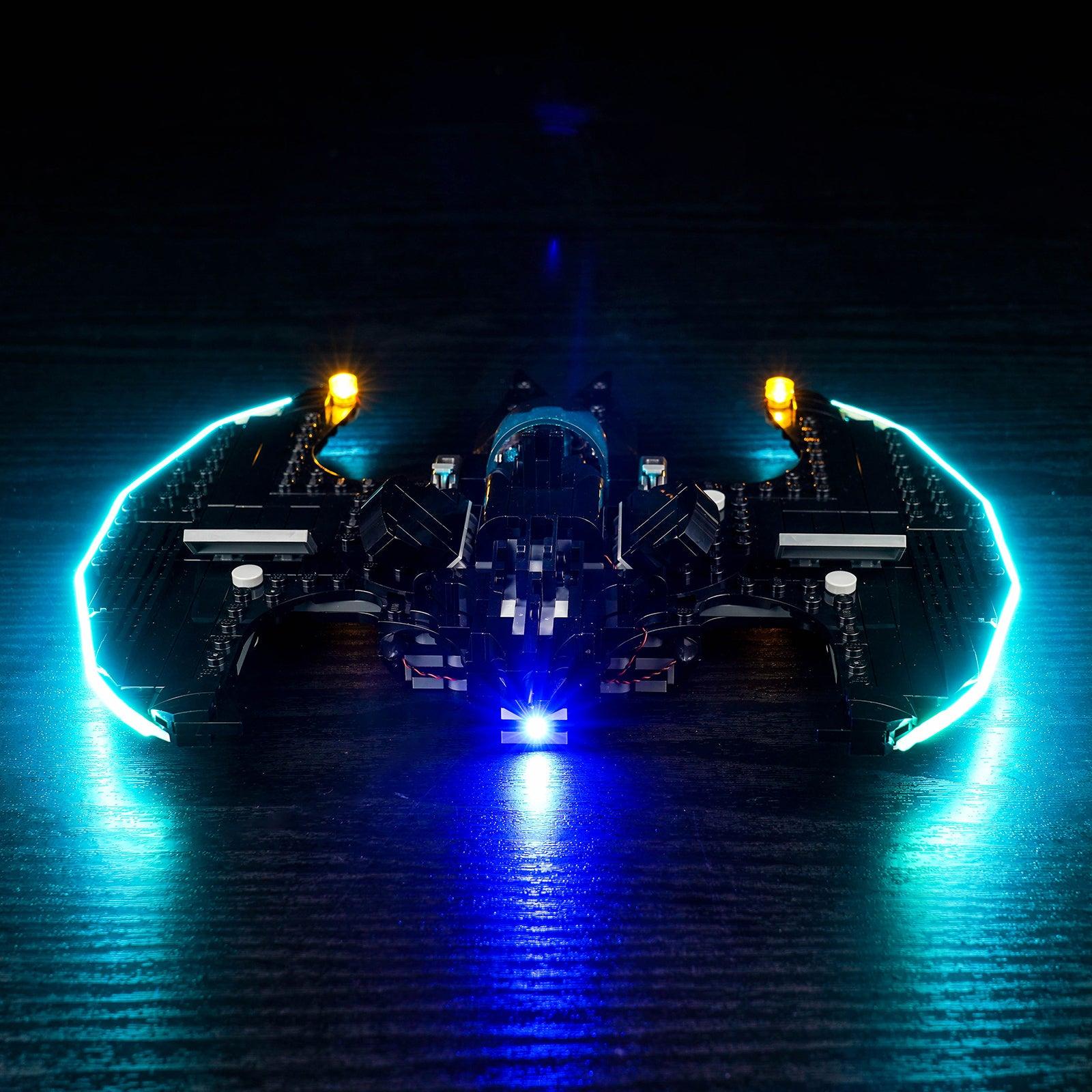 LEGO Batwing 76265 LED Light Kit - Batman vs. The Joker Building Set Accessories | Enhance Your DC Superhero Display & Nighttime Decor