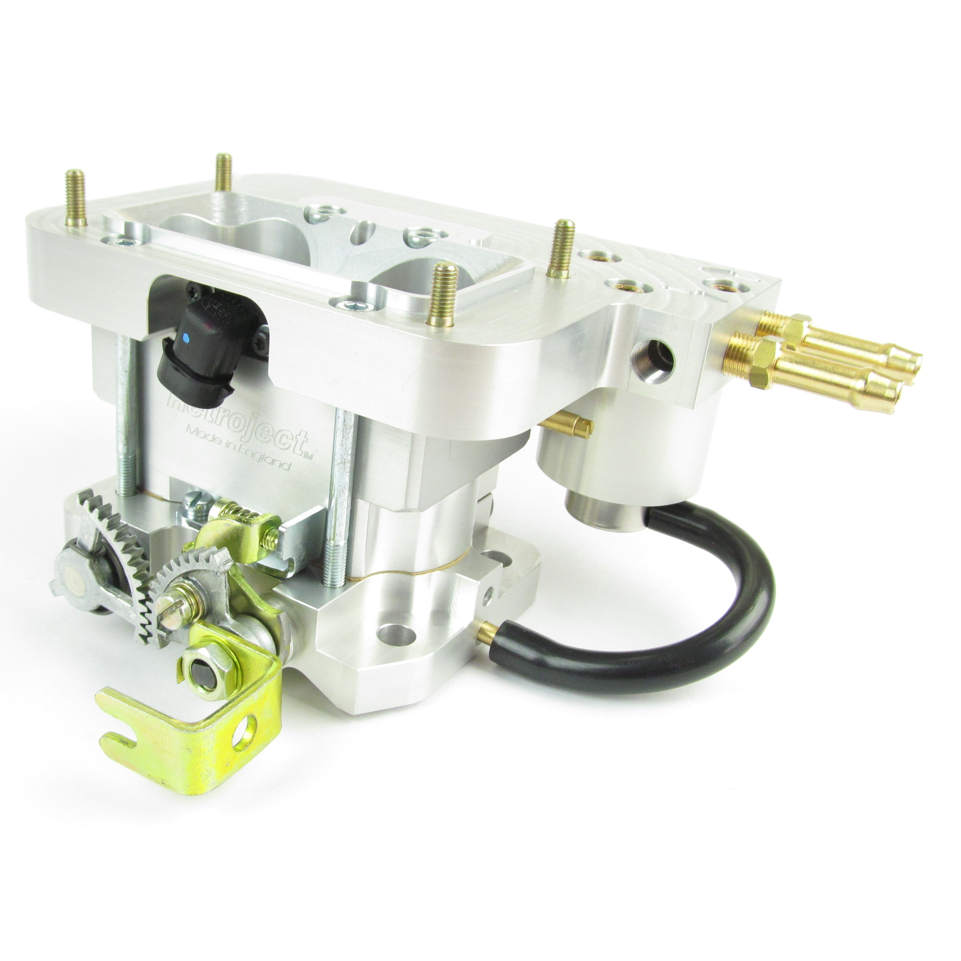 Retroject 38/38 Performance Throttle Body Kit with 2 Fuel Injectors, TPS & FPR - Compatible with BMW E30, E36, E46 - Upgrade for Better Acceleration & Fuel Efficiency