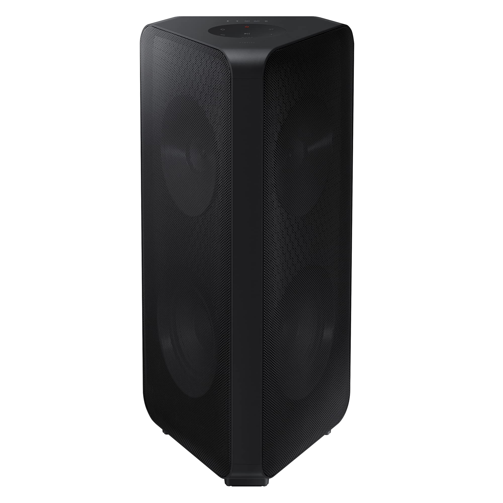 Samsung ST50B 240W Portable Bluetooth Sound Tower Speaker - 2.0ch Water Resistant Party Speaker with 4 Built-in Speakers, LED Lights, Bass Boost & Karaoke Mode (2022 Model) | Perfect for Outdoor Parties, Beach Gatherings & Home Karaoke Nights