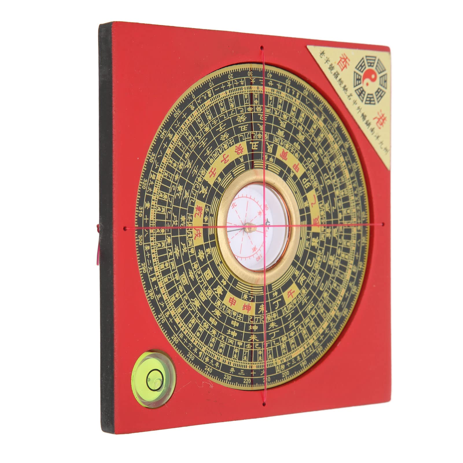 Jiawu Chinese Feng Shui Luopan - Durable Metal/Plastic for Home & Office