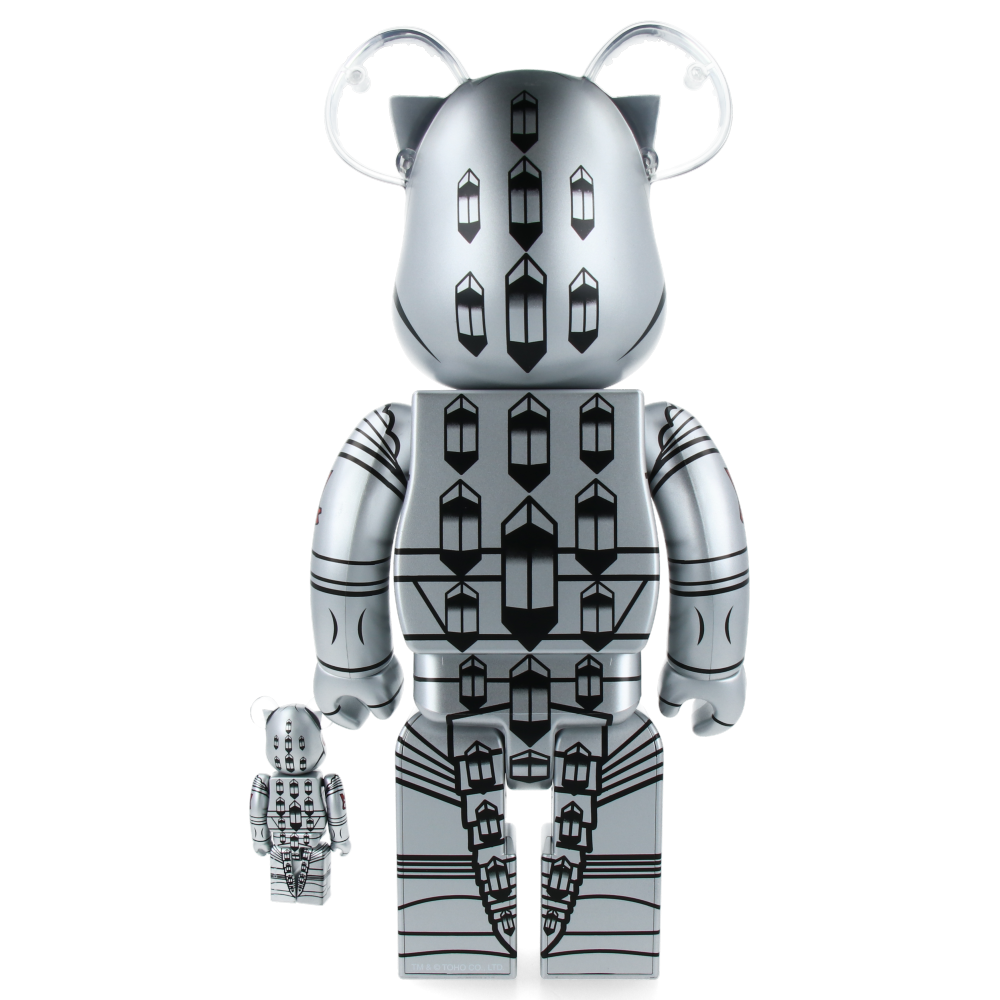 400% + 100% Bearbrick Mechagodzilla (1974) Collectible Figure - Limited Edition Vinyl Art Toy for Display & Collection - Perfect for Anime Fans, Godzilla Lovers & Home Decor