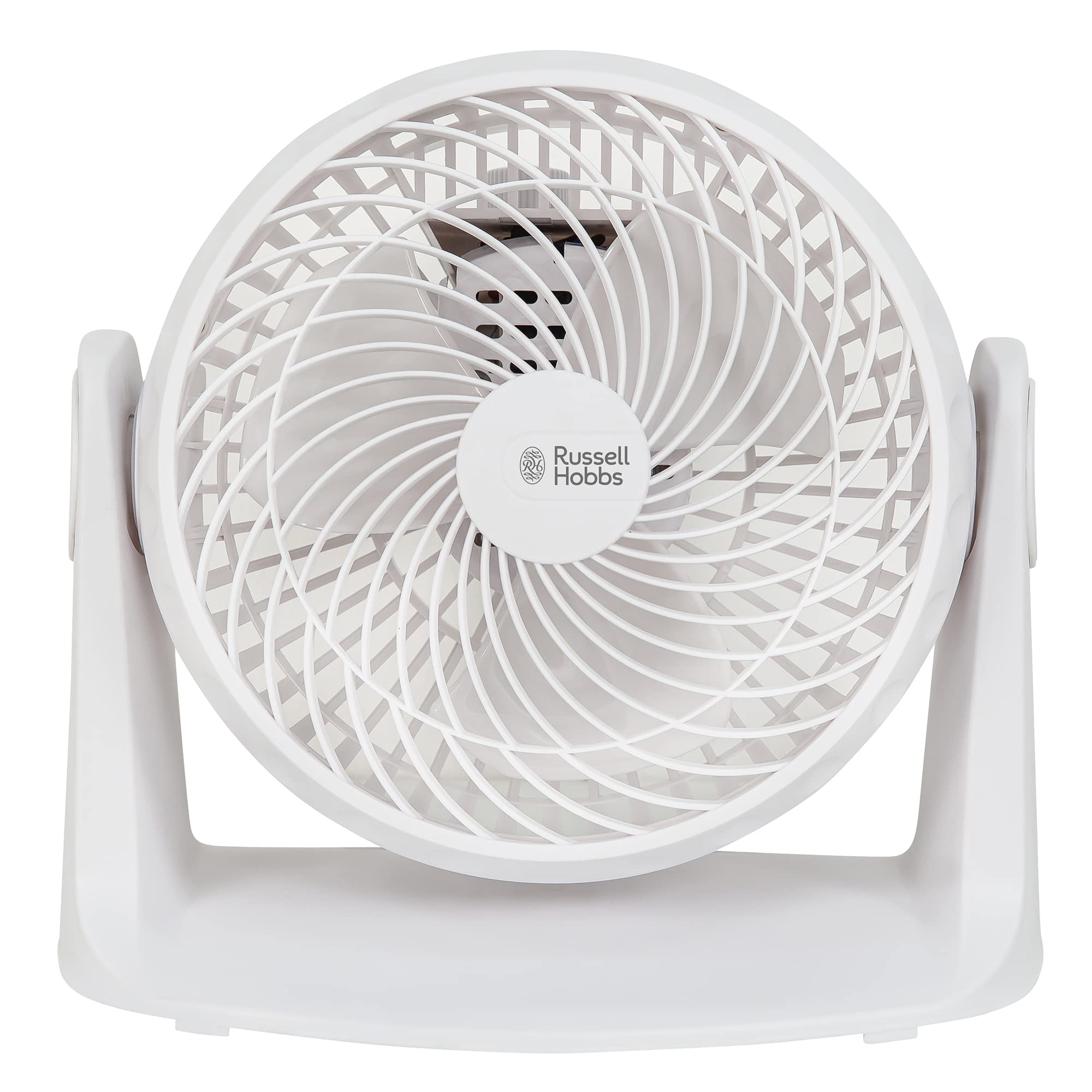 Russell Hobbs 8 Inch High Velocity Desk Fan - 900W Powerful Cooling Fan with 2 Speed Settings & Adjustable Tilt, Freestanding or Wall Mounted for Bedroom, Office, Home & Dorm Use - RHVDF0831