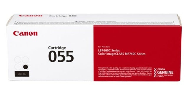 Canon 055 Black Laser Toner Cartridge - High Yield Replacement for Canon Printers | Perfect for Office, Home & Business Printing Needs