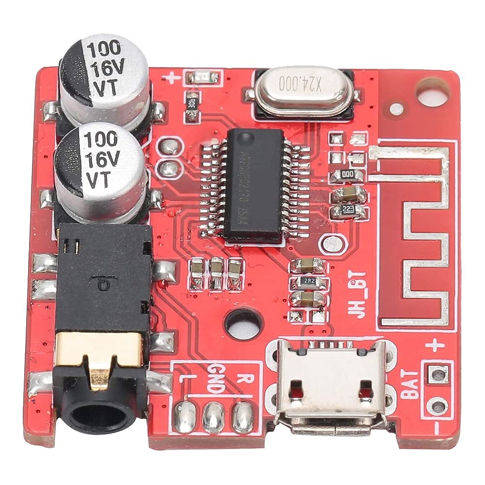 Gathukila 5PCS DIY Bluetooth 5.0 Receiver Board - Lossless Audio Decoder Module for Wireless Stereo Music & Speaker Amplifier - Perfect for Home Audio Systems, DIY Projects, and Car Stereo Upgrades