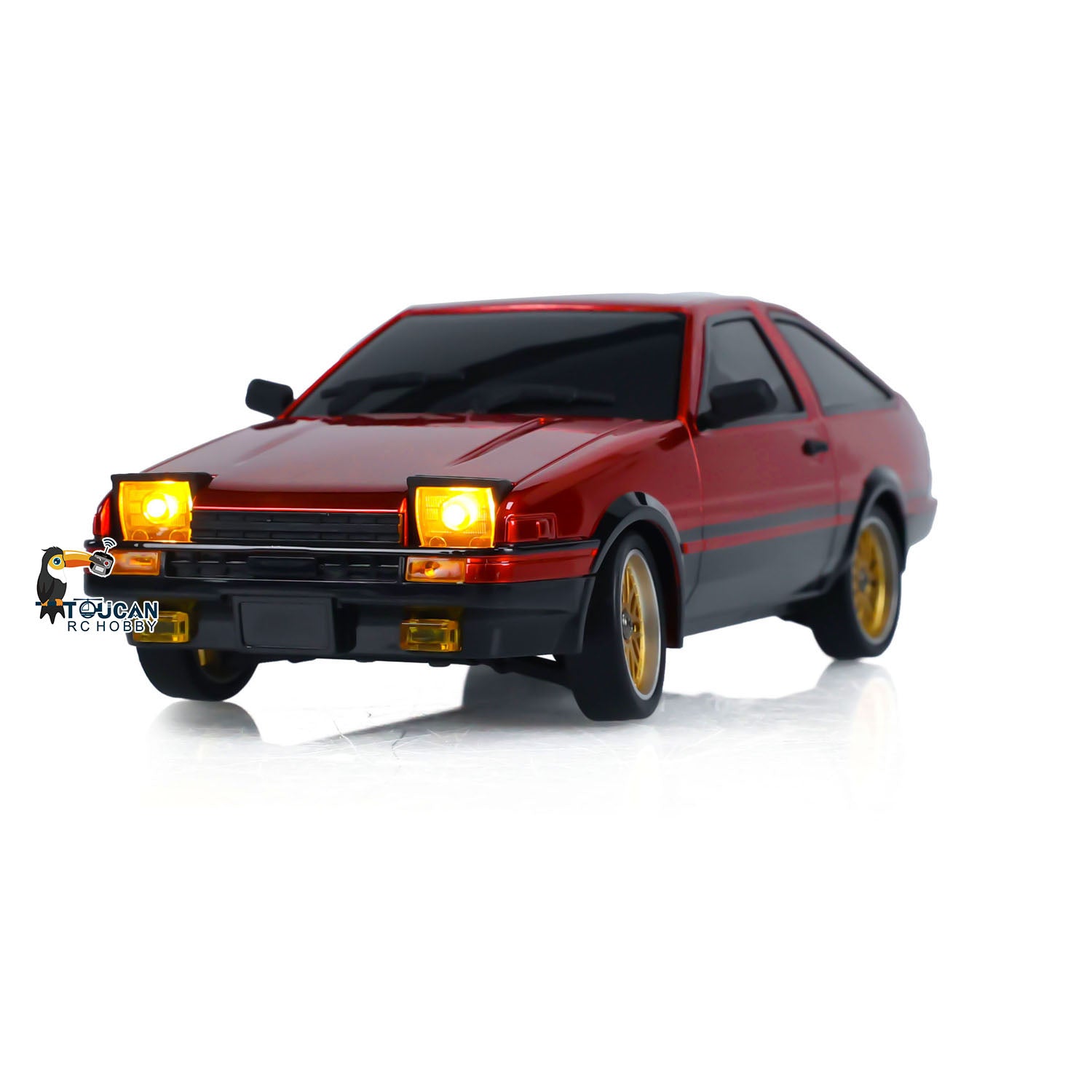 1/18 Scale RC Drift Racing Car - RWD LDRC LD1801 AE86 Model with Wireless Remote Control & Gyroscope | Simulation Vehicle for Hobbyists & Collectors | Perfect for Indoor Racing, Drift Practice & RC Car Enthusiasts