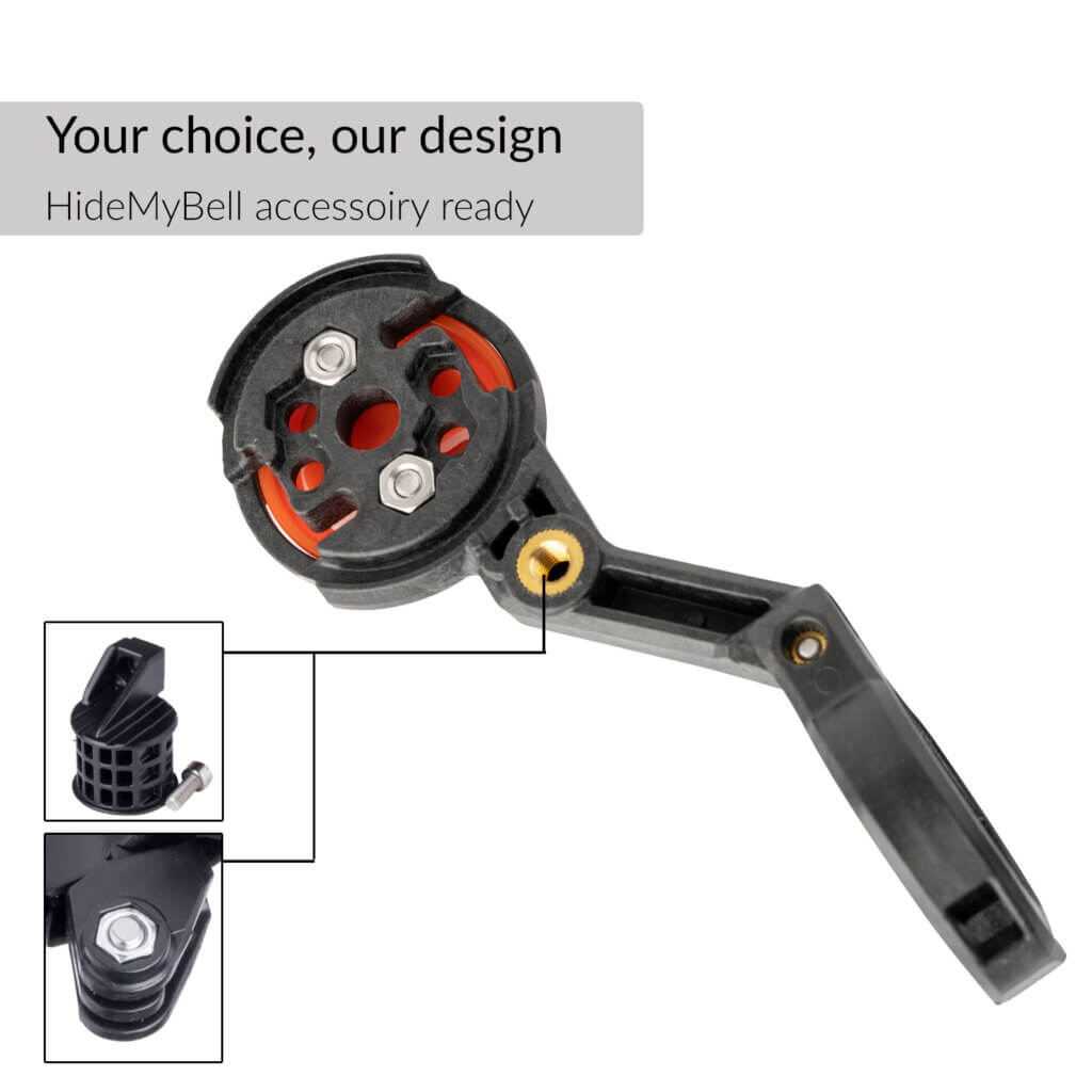 HideMyBell Raceday SL - Dog Bark Collar for Training, No Shock Humane Anti-Bark Device - Perfect for Small to Medium Dogs at Home, Park or Travel