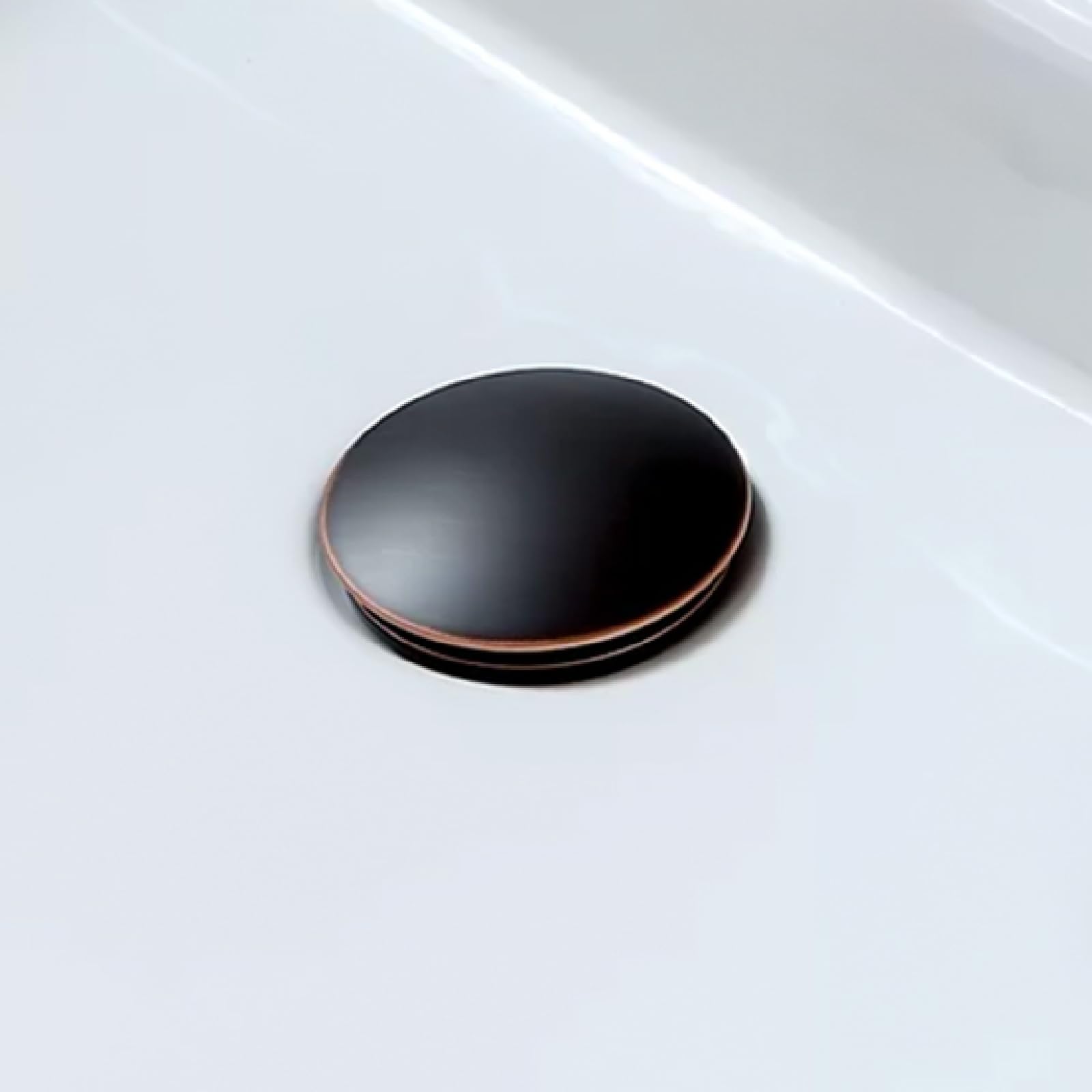 Oil Rubbed Bronze Vessel Sink Drain - 1 3/4