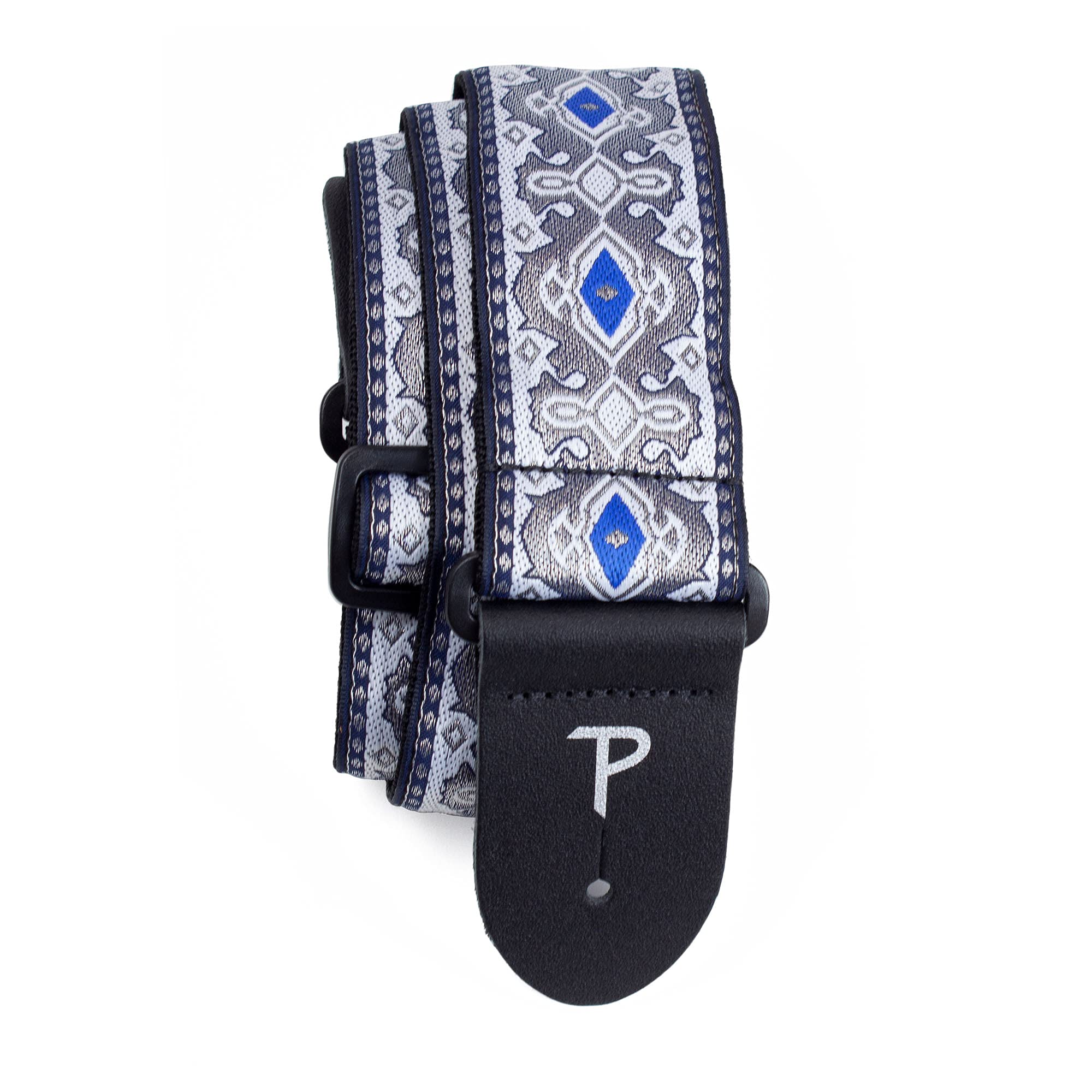 Premium Adjustable Jacquard Guitar Strap for Acoustic, Bass & Electric Guitars - Handcrafted in Canada - Perfect for Live Performances, Studio Sessions & Music Practice