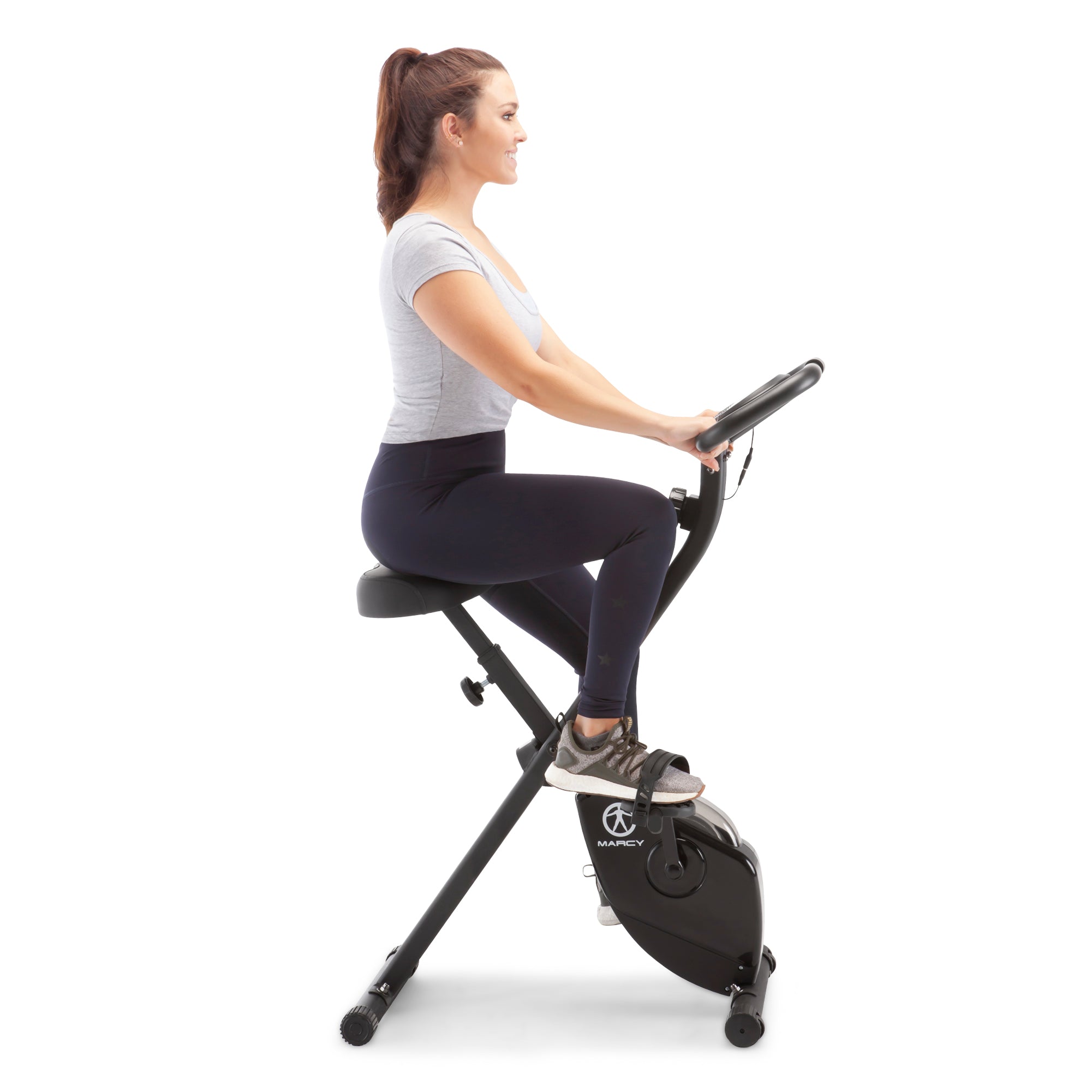 Marcy Foldable Bike in Black | NS 654 - Lightweight & Portable Commuter Bicycle for Urban Travel, Camping & Fitness | Perfect for City Riders & Outdoor Adventures