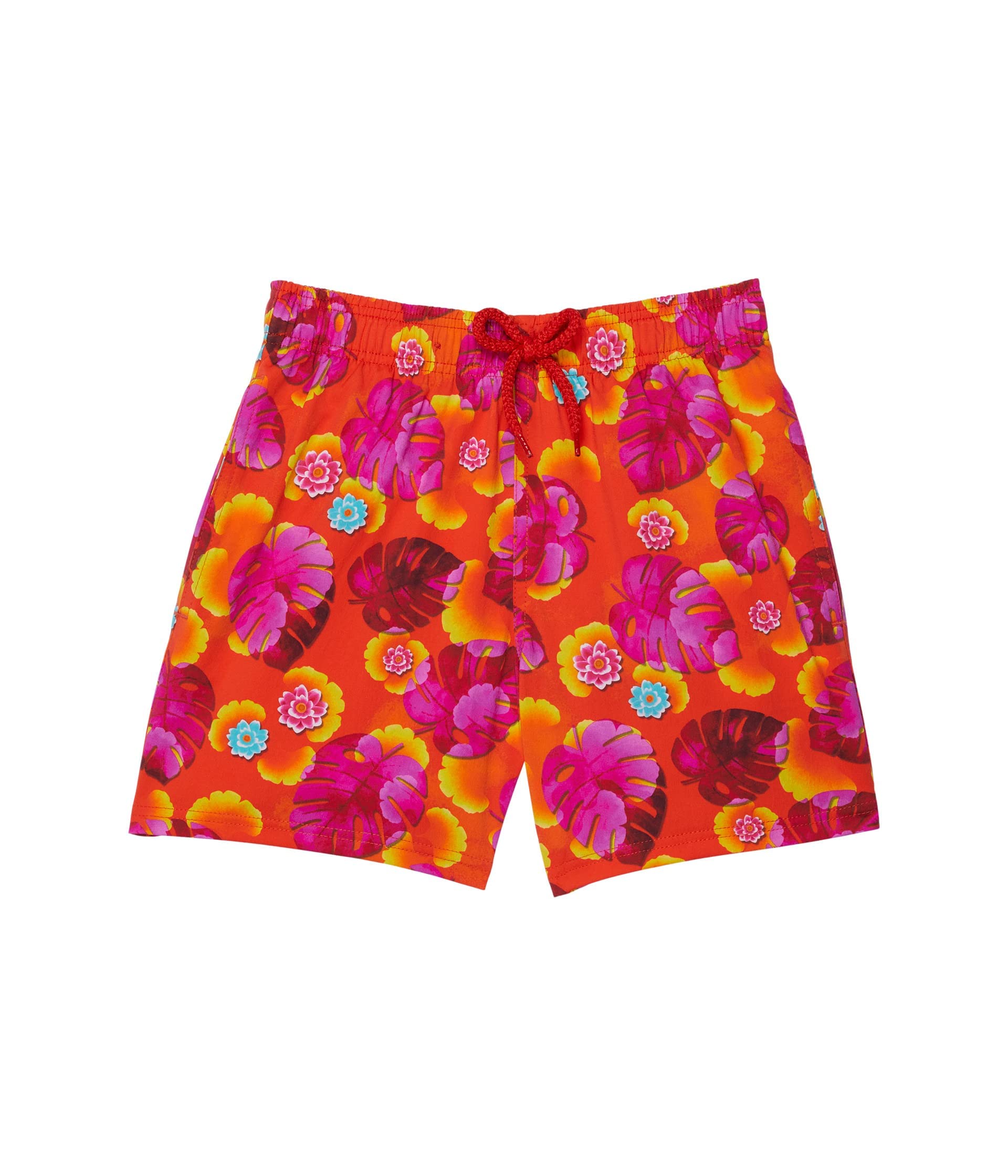 Vilebrequin Boys Mixed Flowers Swim Trunks for Toddler Little Kids Big Kids - Beach Vacation Pool Party Summer Outfit