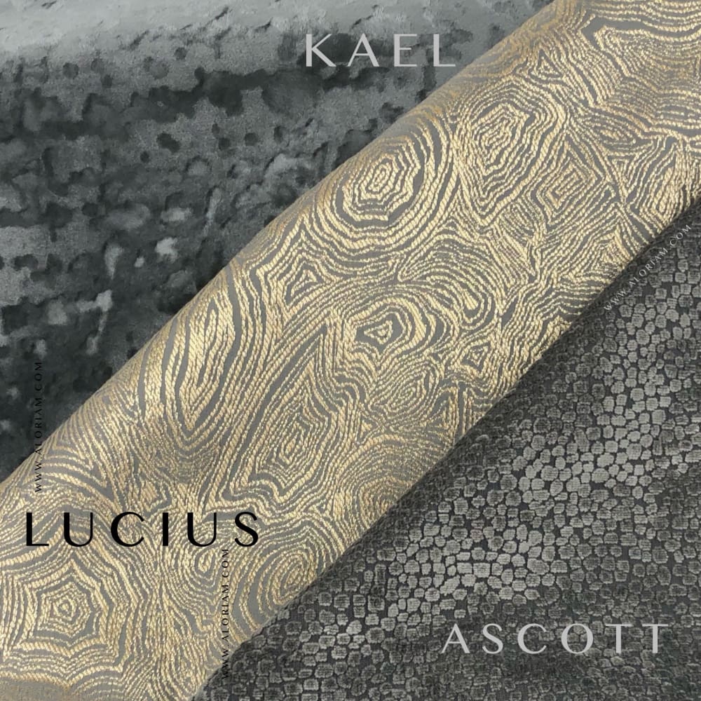 Lucius Gold Gray Agate Geology Pillow Cover - Decorative Cushion Case for Sofa, Bed, Living Room & Home Decor