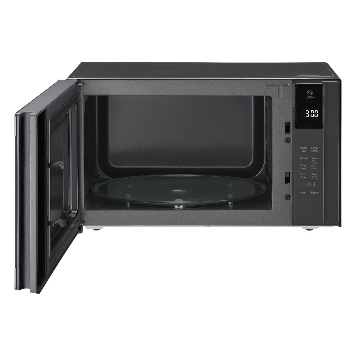 LG 42L NeoChef Smart Inverter Microwave Oven MS4296OMBB - Countertop Microwave with Precise Cooking for Home Kitchen & Office Use