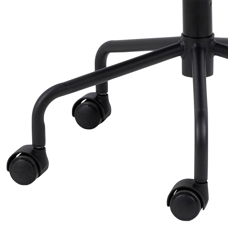Ergonomic ISLA Office Chair with Adjustable Height - Light Grey & Black - Perfect for Home Office, Gaming, and Workspace Comfort