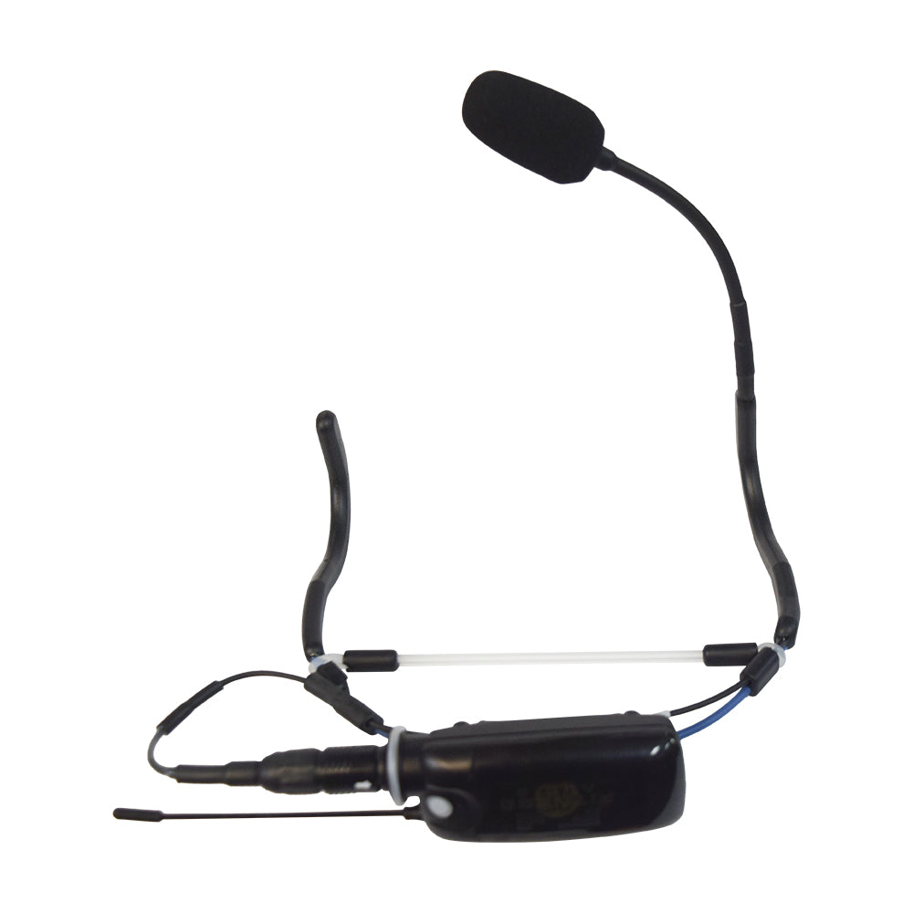 Fitness Audio U Series Mini TX EMic XL Wireless Microphone System for Singing, Karaoke, Public Speaking & Recording - Portable Clip-on Mic for Performers, Presenters & Content Creators