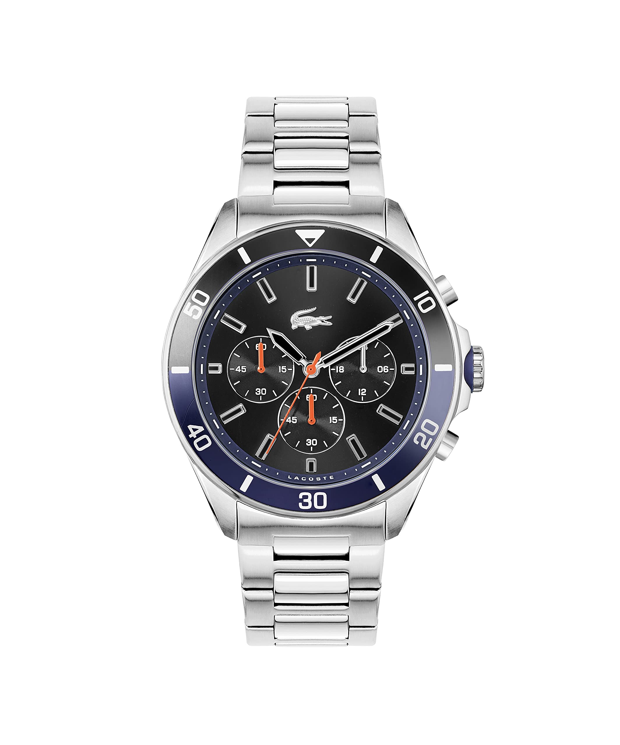 Lacoste Men's Analog Quartz Watch with Silicone Strap - Waterproof Casual Dress Watch for Business, Sports & Everyday Wear