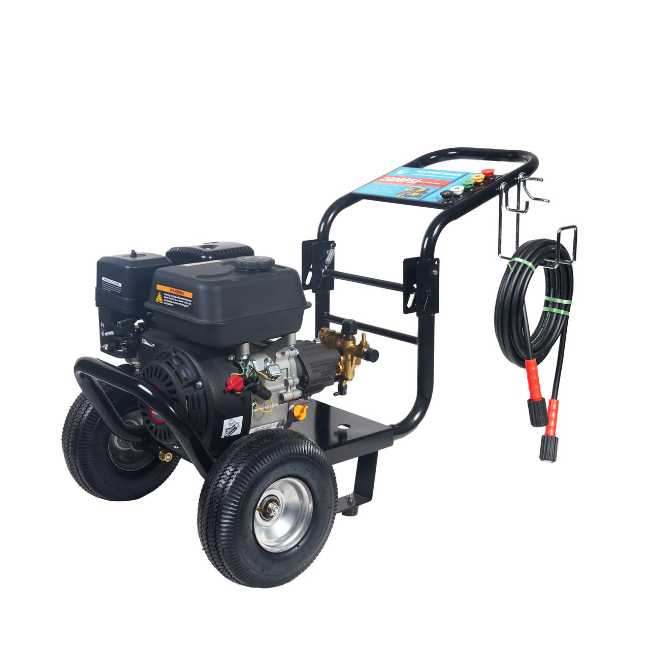 Canpump 310100 2800 PSI 3 GPM Gas Pressure Washer with 6.5HP Axial Pump - Heavy Duty for Driveway Cleaning, Deck Washing & Outdoor Surface Maintenance