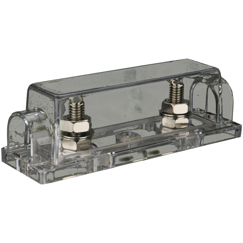 Nickel ANL Fuse Holder - Heavy Duty 300A Fuse Block for Car Audio, Marine & RV Electrical Systems - Waterproof & Corrosion Resistant for Reliable Power Protection
