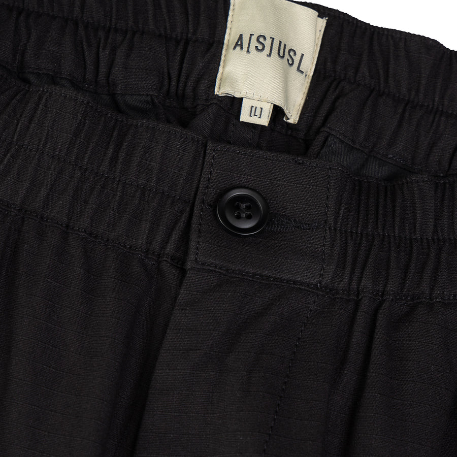 ASUSL Ripstop Four Pocket Cargo Pants for Men - Durable Tactical Work Pants - Black - Perfect for Outdoor, Hiking, and Workwear