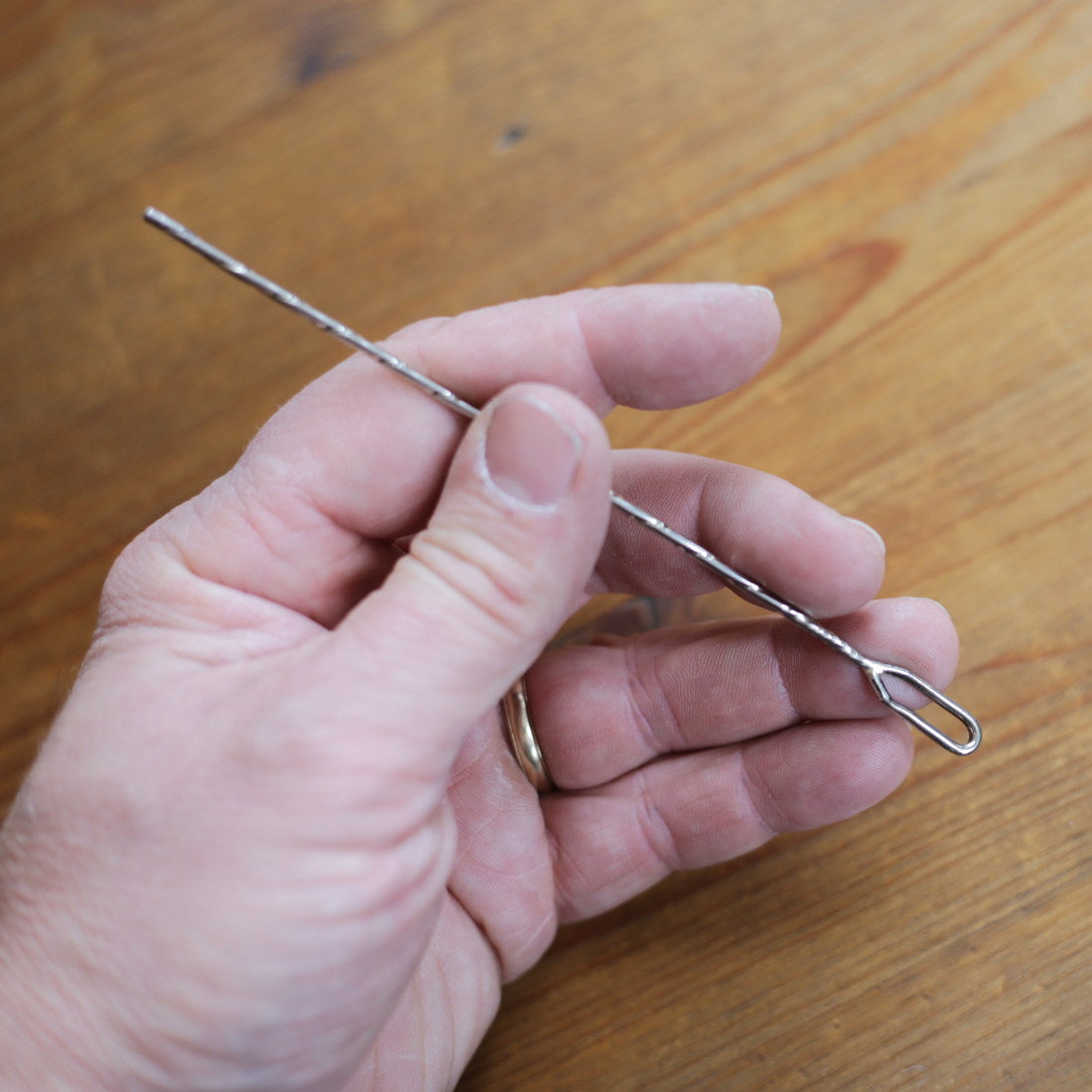 German Silver Bodkin Needle - High-Quality Embroidery and Sewing Tool for Cross Stitch, Needlepoint, and Lace Making | Perfect for Crafting, DIY Projects, and Costume Accessories