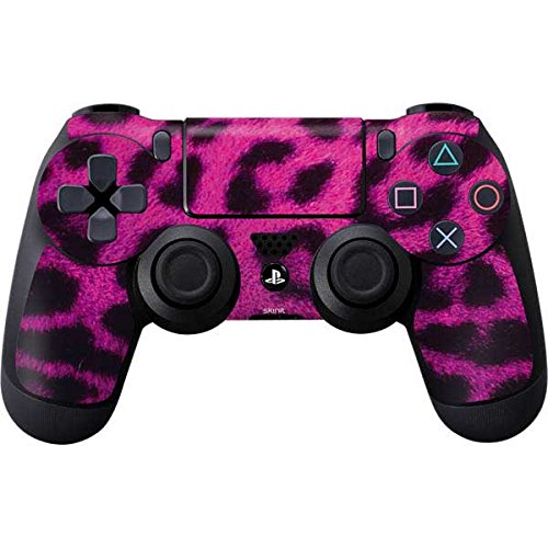 Premium Pink Leopard Print PS4 Controller Skin | Custom Gaming Decal for Playstation 4 | Durable Vinyl Protection for Enhanced Grip & Style | Perfect for Gaming Enthusiasts & Gift Giving