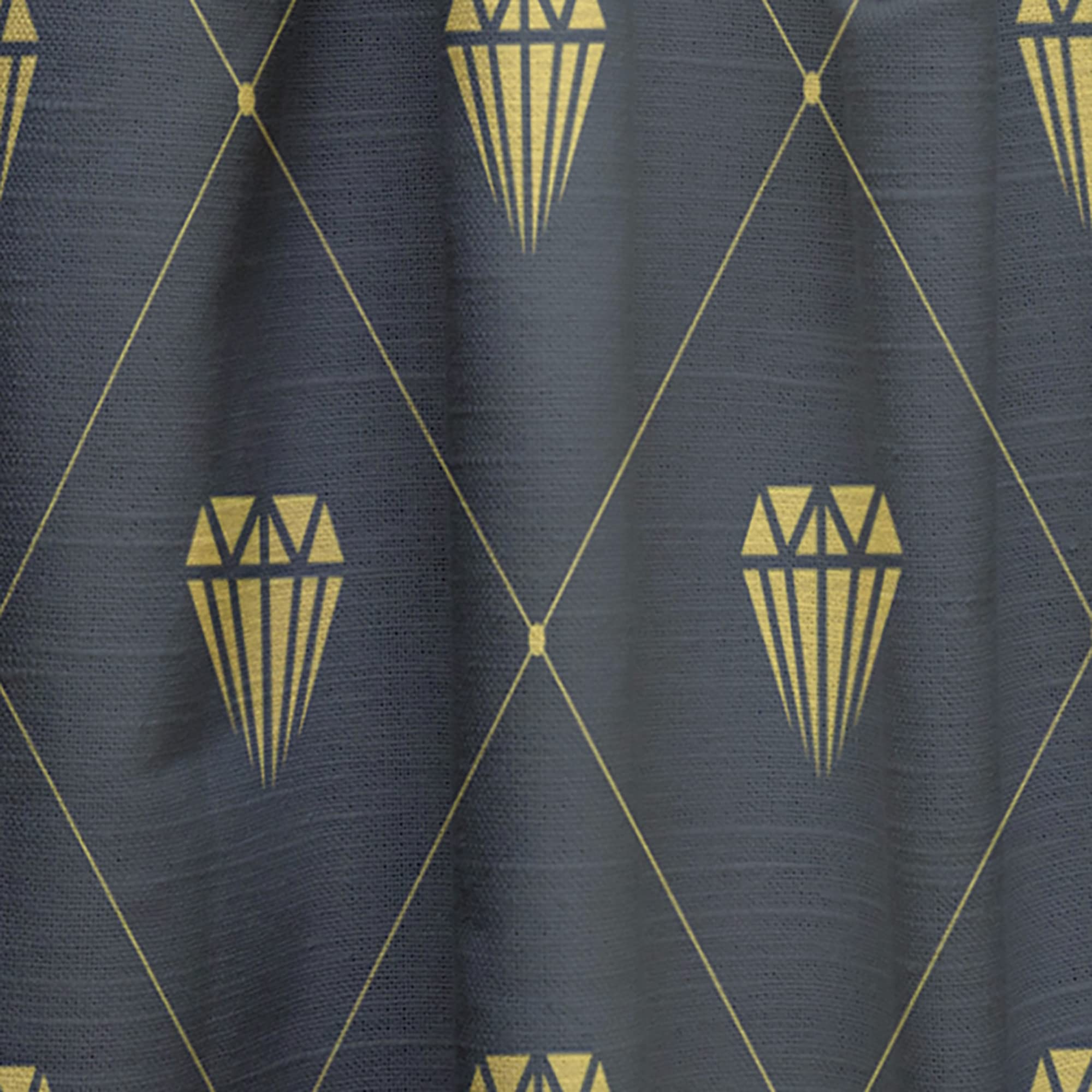 Golden Heart Design Thermal Insulated Curtains - Single Panel 52x120 Inches - Elegant Bedroom & Living Room Drapes for Home Decor | Perfect for Temperature Control & Light Blocking
