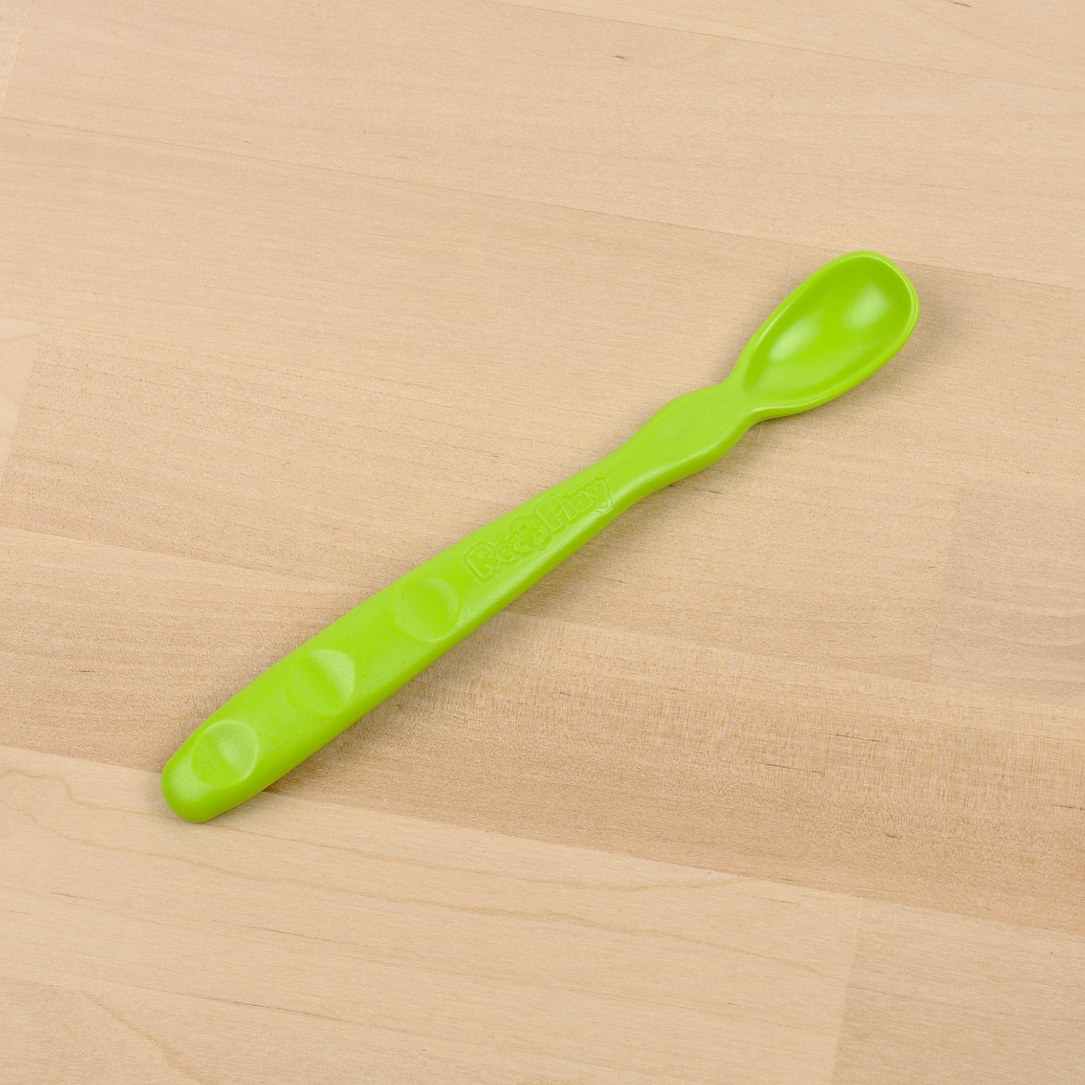 Re Play Infant Spoon - BPA-Free Baby Feeding Spoon Set for 6-24 Months - Soft Silicone Toddler Utensils for First Foods & Self Feeding - Perfect for Baby Led Weaning & Travel