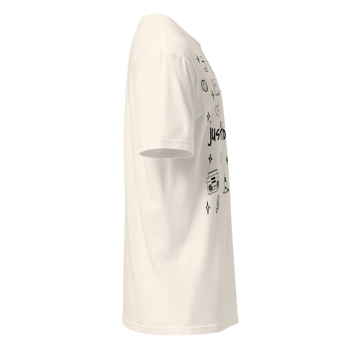 Just For Today - Inspirational Sobriety Recovery Doodle Art T-Shirt for AA Meetings & Sober Living Support