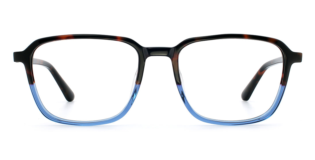Tortoise Crystal Square Reader Frame WD3131 - Stylish Eyeglass Holder for Reading, Office, and Home Decor - Perfect Gift for Book Lovers & Professionals