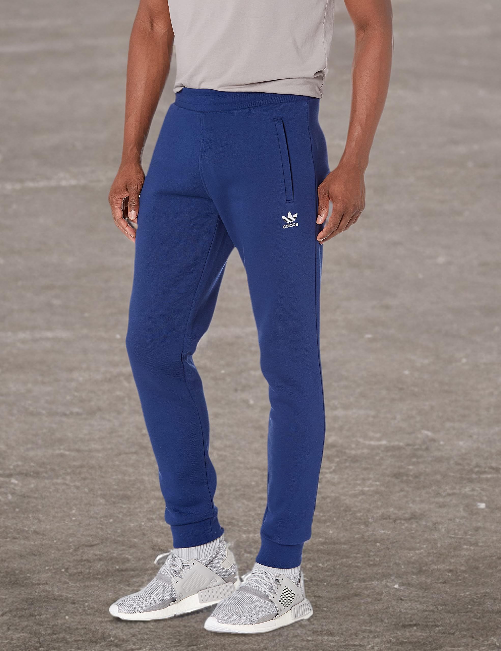 adidas Originals Men's Trefoil Essentials Pants - Comfortable Casual Athletic Joggers for Running, Gym & Streetwear | Perfect for Workouts, Lounge & Everyday Wear