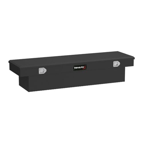 TRAILFX 110603 Crossover Lid Toolbox - Heavy Duty Aluminum Storage Box for Off-Road, Camping & Overlanding Gear - Waterproof & Durable Truck Bed Organizer