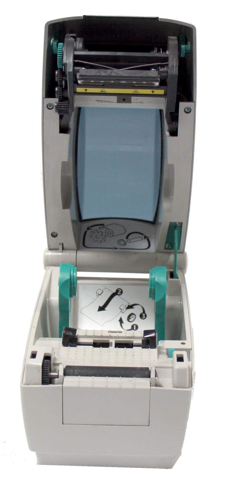Zebra TLP2824 2824-11100-0001 Thermal Barcode Label Printer - USB & Serial Connectivity, 203dpi High Resolution - Perfect for Retail, Warehouse & Shipping Label Printing