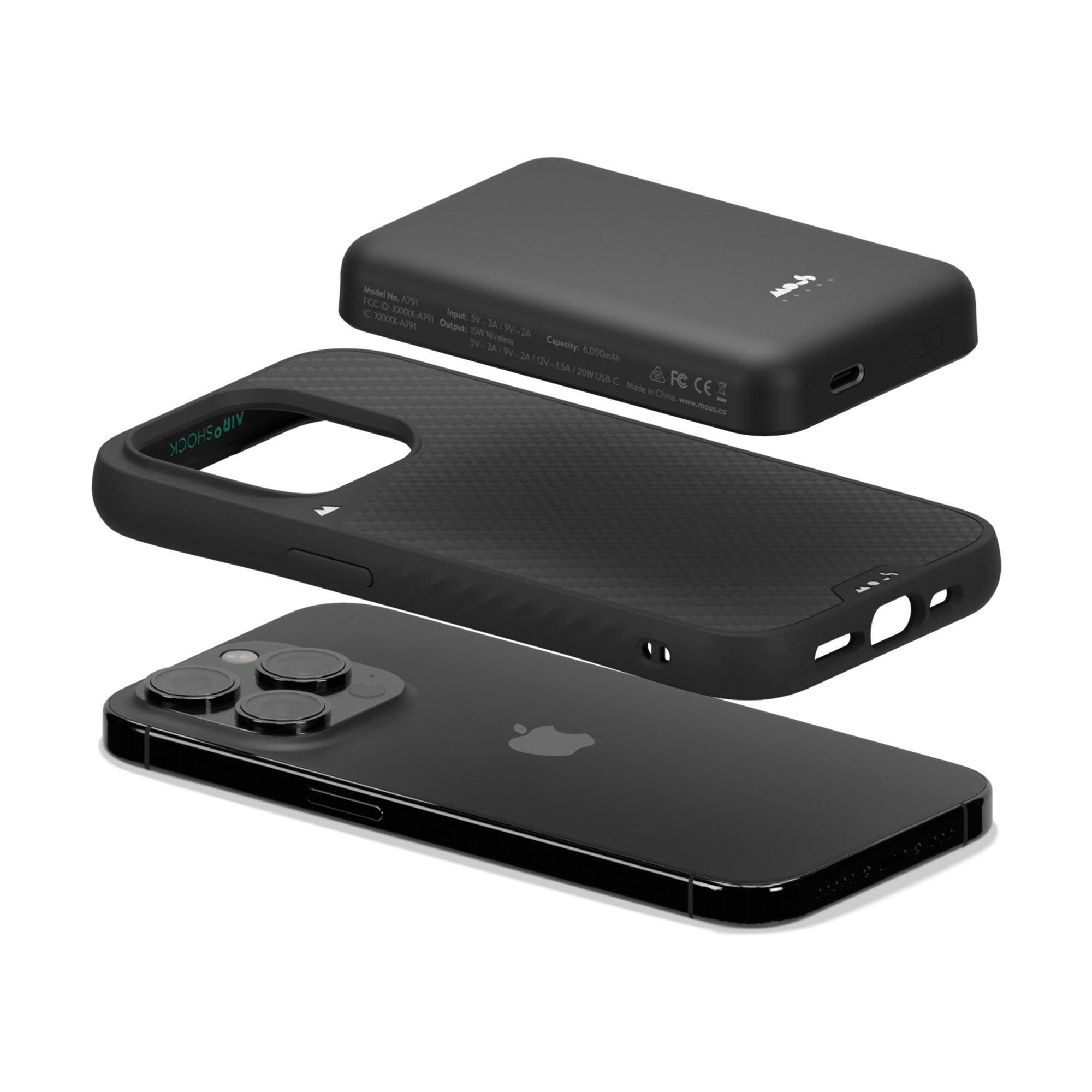 MagSafe Compatible Wireless Power Bank 10000mAh - Portable Magnetic Charger for iPhone 12/13/14/15 Pro Max, Fast Charging External Battery Pack - Perfect for Travel, Work & Outdoor Adventures