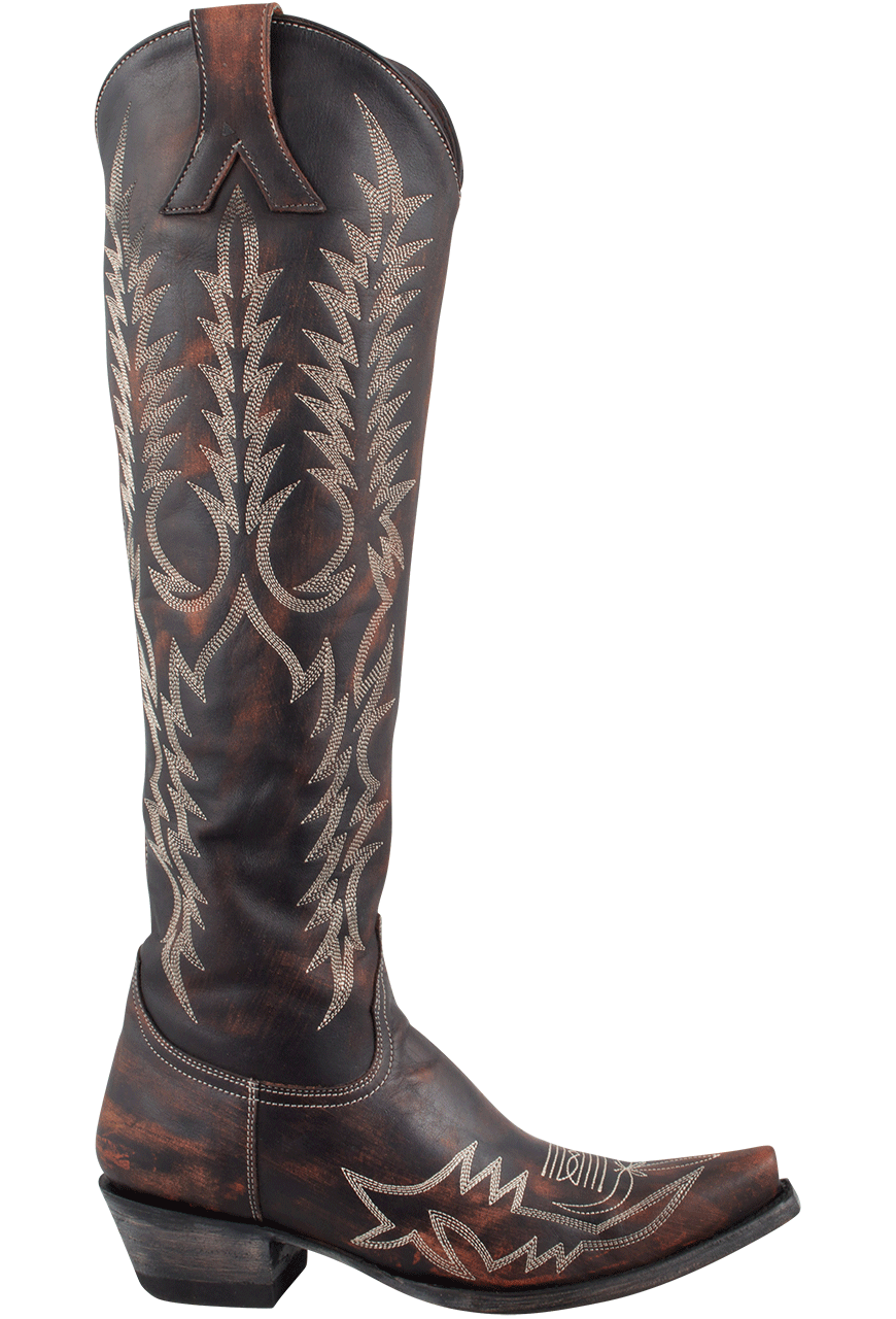 Old Gringo Mayra Bis Western Cowgirl Boots in Rust - Stylish & Comfortable Leather Boots for Women | Perfect for Country Dancing, Rodeos & Western Fashion