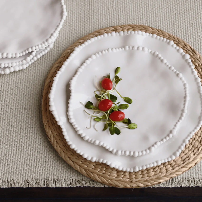 Beatriz Ball Vida Alegria Plate Set of 4 - Elegant Dinnerware for Entertaining & Special Occasions