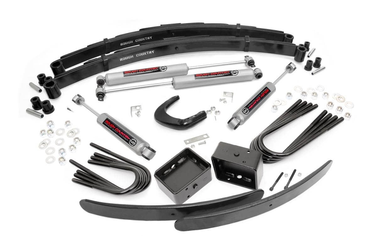 6 Inch Lift Kit for Chevy/GMC 3/4 Ton Suburban C20 K20 C25 K25 Trucks (1977-1991) - Heavy Duty Suspension Upgrade for Off-Roading & Towing