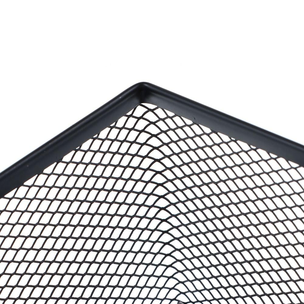 Dohobby Mesh Metal Memo Holder - Square Sticky Note Organizer for Office & Home Desk - Perfect for Notes, Reminders & Office Organization